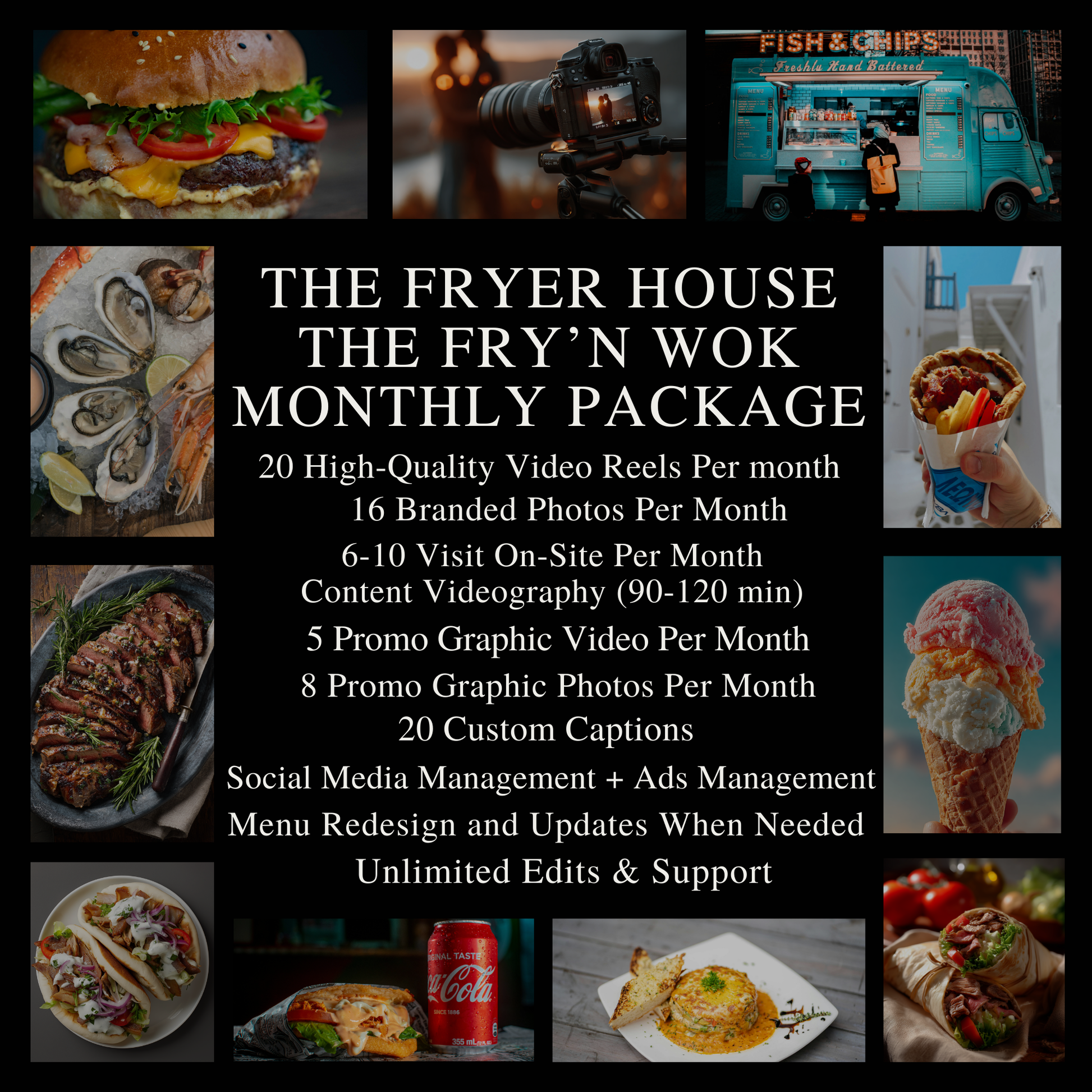 The Fryer House & The Fry'n House Subscription Package