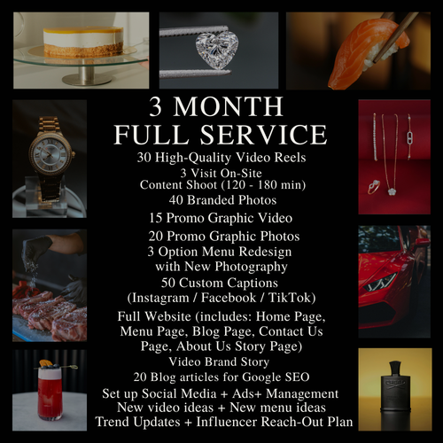 3 Month Full Service