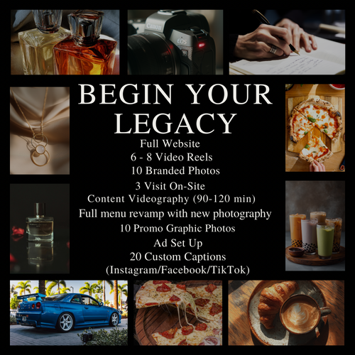 Begin Your Legacy Package